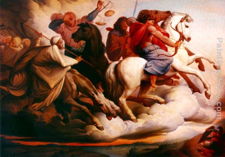 Edward von Steinle Four Horsemen of the Apocalypse